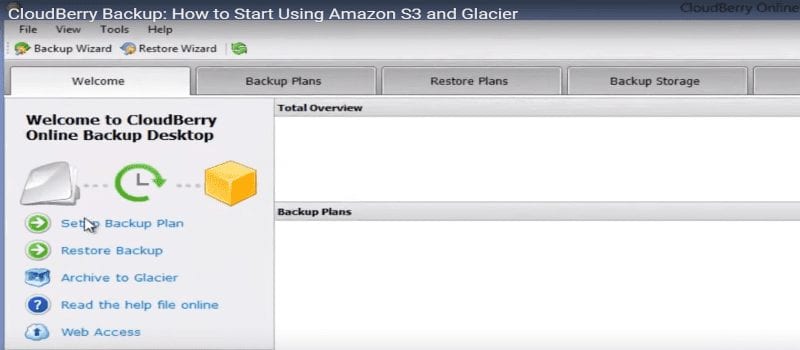 rescan cloudberry backup