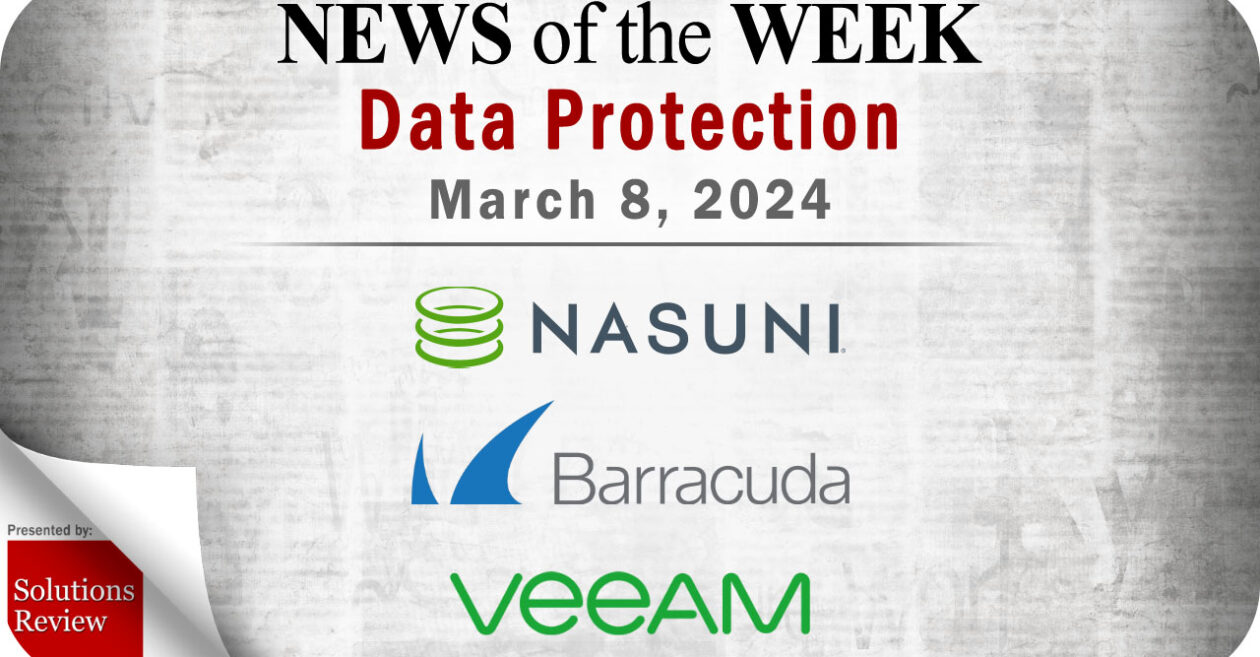 torage and Data Protection News for the Week of March 8