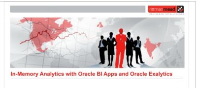 In-Memory Oracle BI Applications
