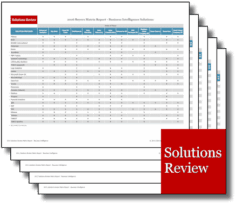 Business Intelligence Solutions Buyers Matrix Comparison