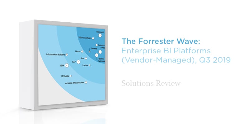 Key Takeaways from Forrester's Wave for Enterprise BI Platforms 2019