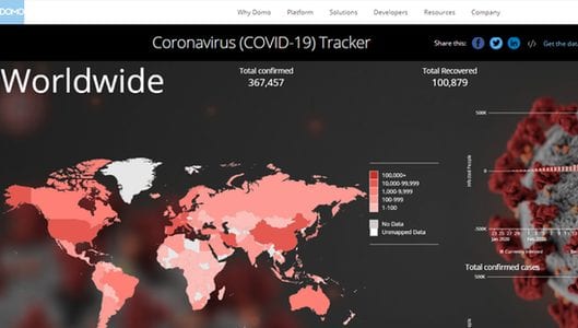 Domo Coronavirus (COVID-19) Tracker