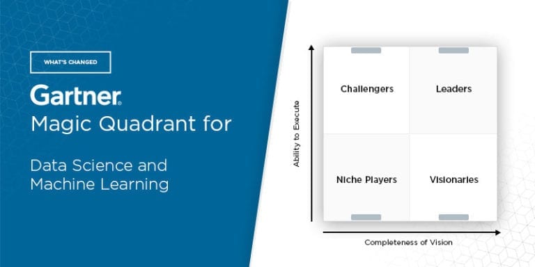 What’s Changed: 2021 Gartner Magic Quadrant for Data Science and Machine Learning Platforms