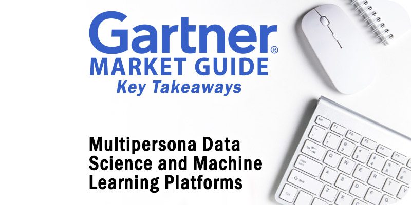 Gartner data science sales and machine learning