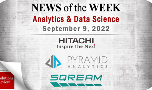 Top Analytics and Data Science News for the Week Ending September 9, 2022