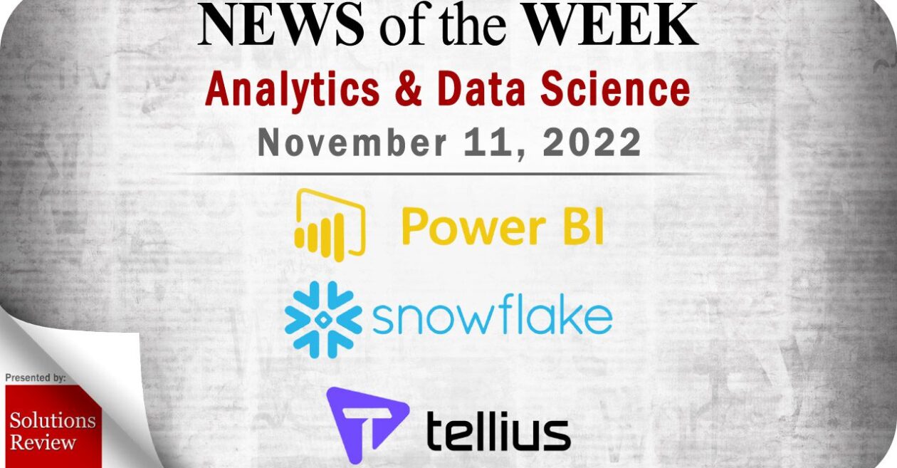 Top Analytics and Data Science News for the Week Ending November 11, 2022