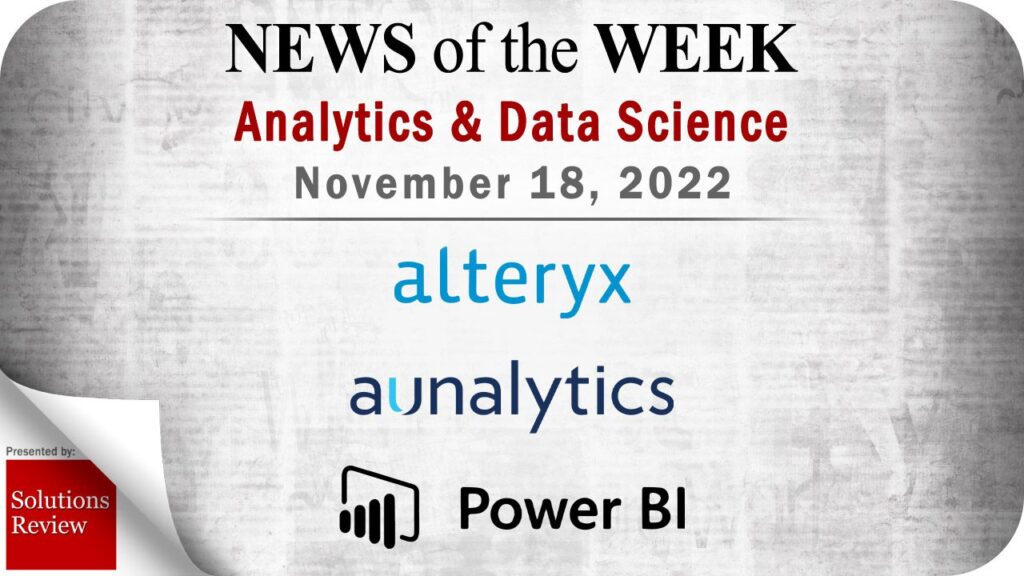 Top Analytics and Data Science News for the Week Ending November 18, 2022