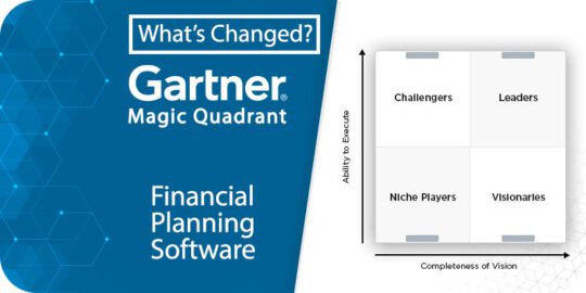 What’s Changed 2022 Gartner Magic Quadrant for Financial Planning Software