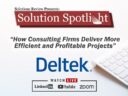 What to Expect from the Solutions Spotlight with Deltek on May 11, 2023