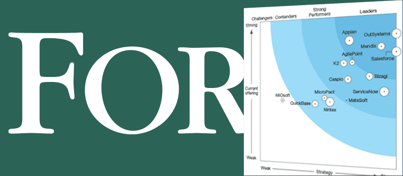 2016 Forrester Wave Low-Code Development Platforms