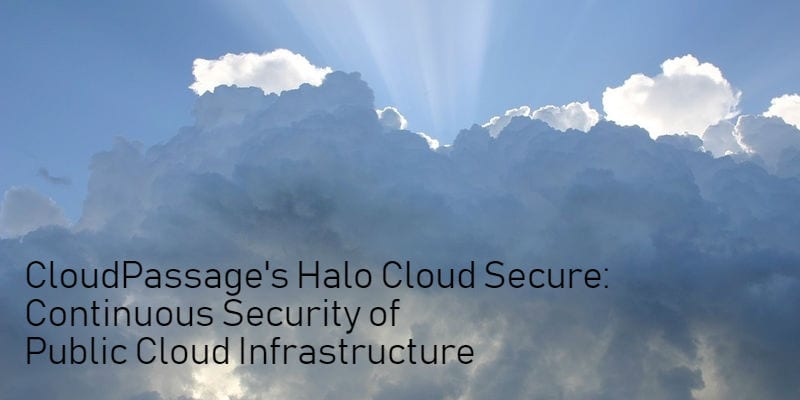 halo cloud secure cloudpassage