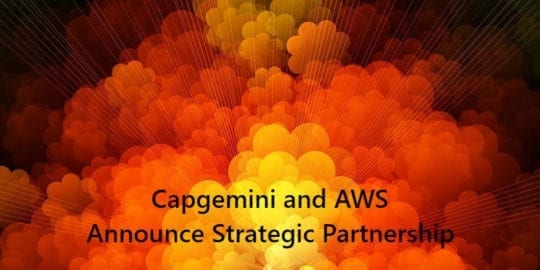 Capgemini Announcing New Solution Partnership With AWS