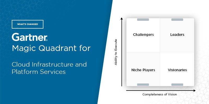 What's Changed: 2021 Gartner Magic Quadrant for Cloud Infrastructure and Platform Services