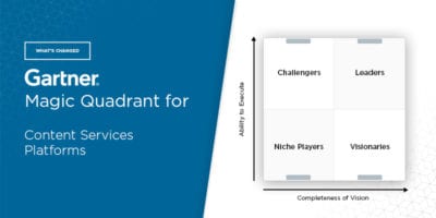 What's Changed: 2019 Gartner Magic Quadrant for Content Services Platforms