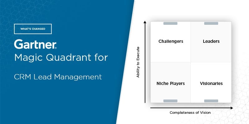 What's Changed: 2019 Gartner Magic Quadrant for CRM Lead Management