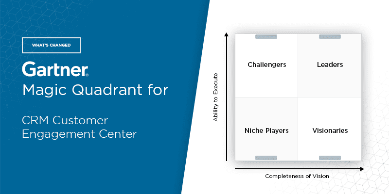 What’s Changed: 2021 Gartner Magic Quadrant for the CRM Customer ...