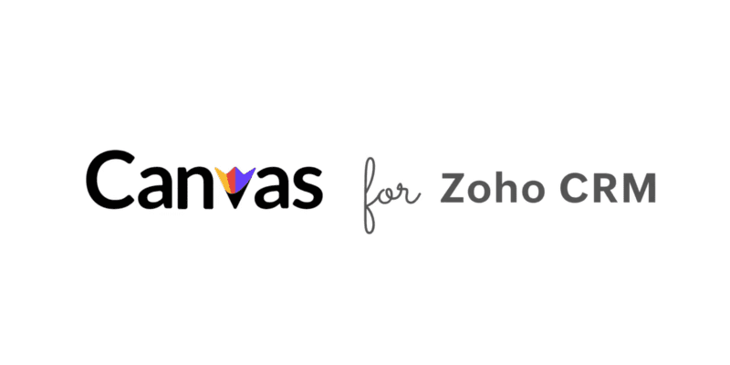 Zoho Canvas