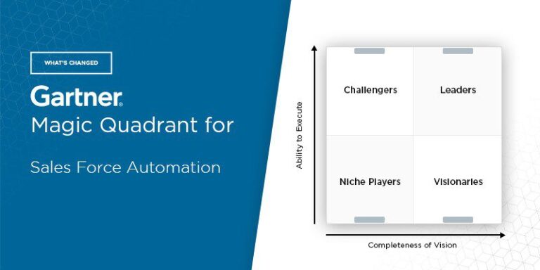 What’s Changed 2021 Gartner Magic Quadrant for Sales Force Automation