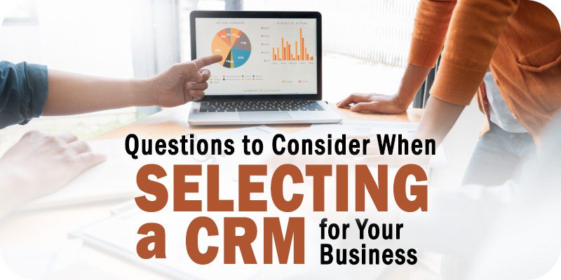 Selecting a CRM