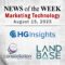 Top MarTech News From the Week of August 15th