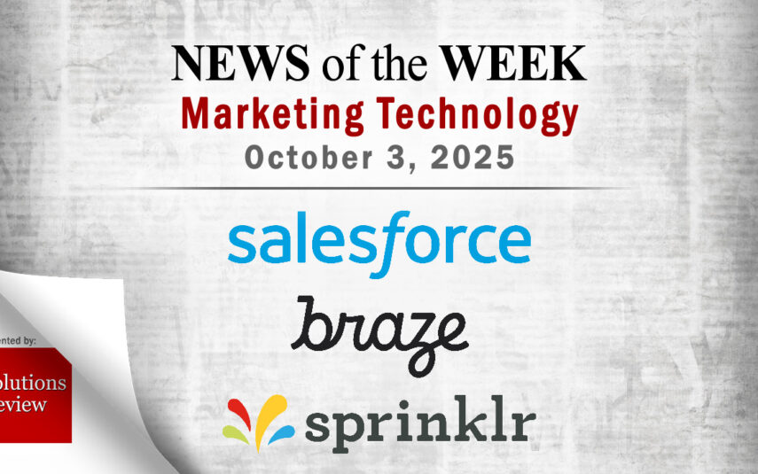 Top MarTech News From the Week of October 3rd, 2025
