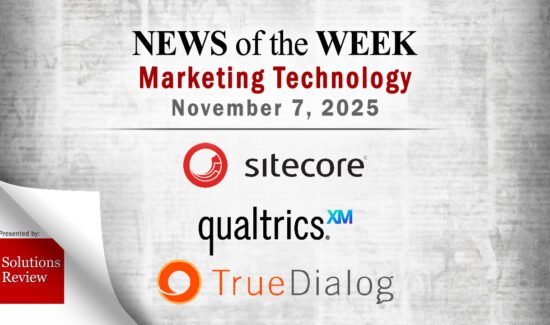 Top MarTech News From the Week of November 7th