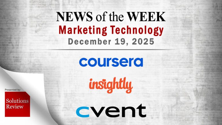 Top MarTech News From the Week of December 19th