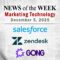 Top MarTech News From the Week of December 5th
