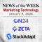 Top MarTech News From the Week of January 9th