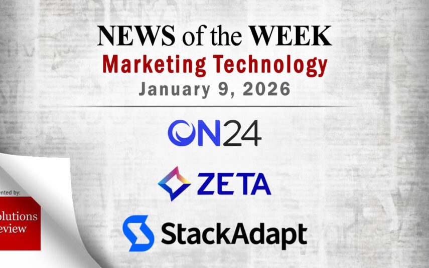 Top MarTech News From the Week of January 9th