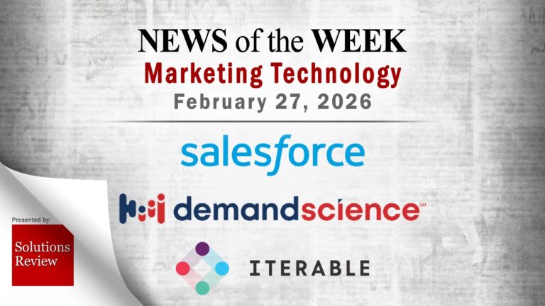 Top MarTech News From the Week of February 27th
