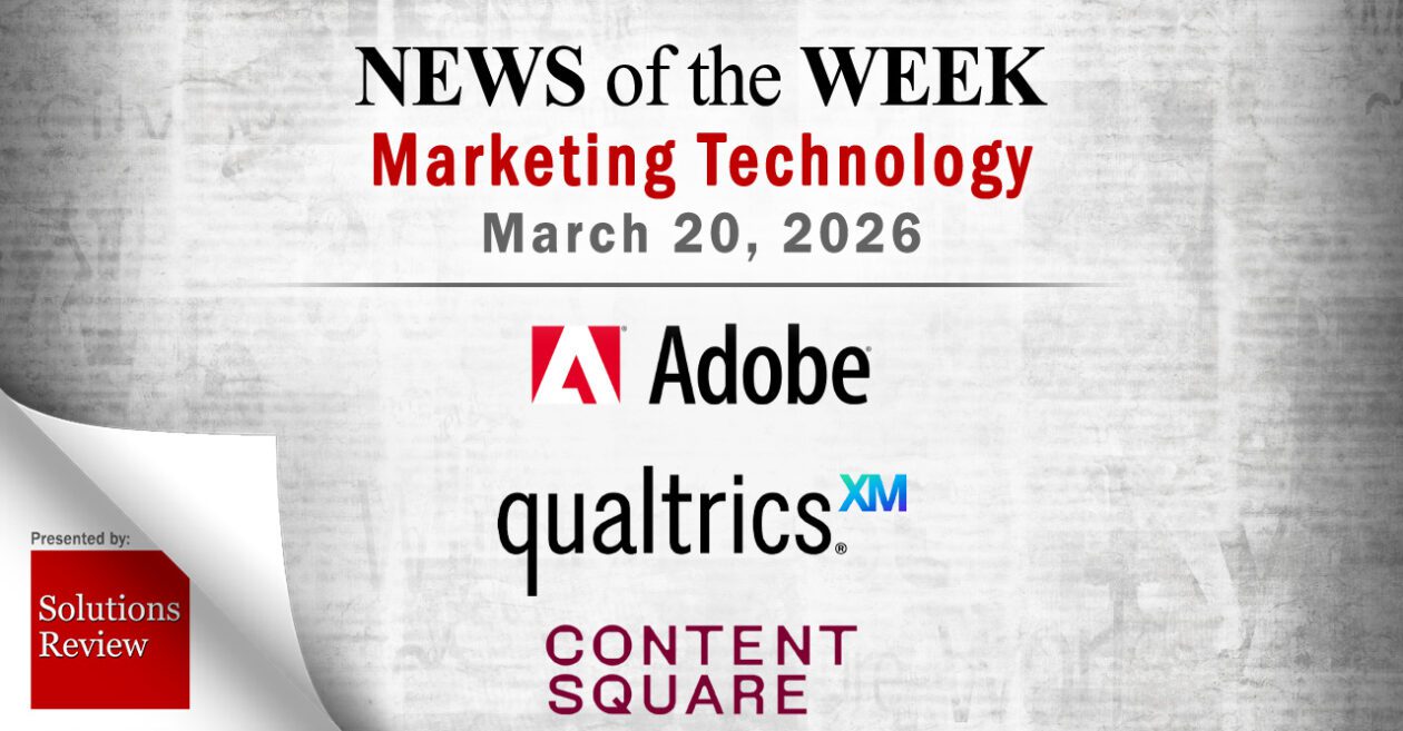 Top MarTech News From the Week of March 20th