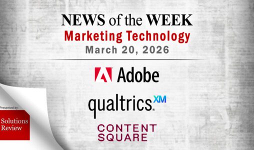Top MarTech News From the Week of March 20th