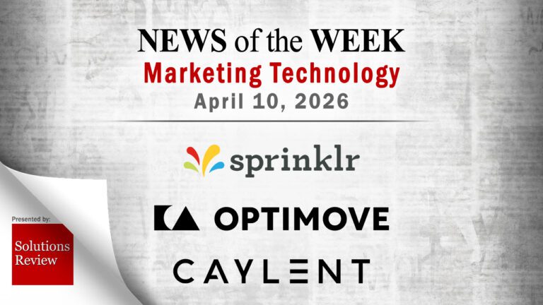 Top MarTech News From the Week of April 10th