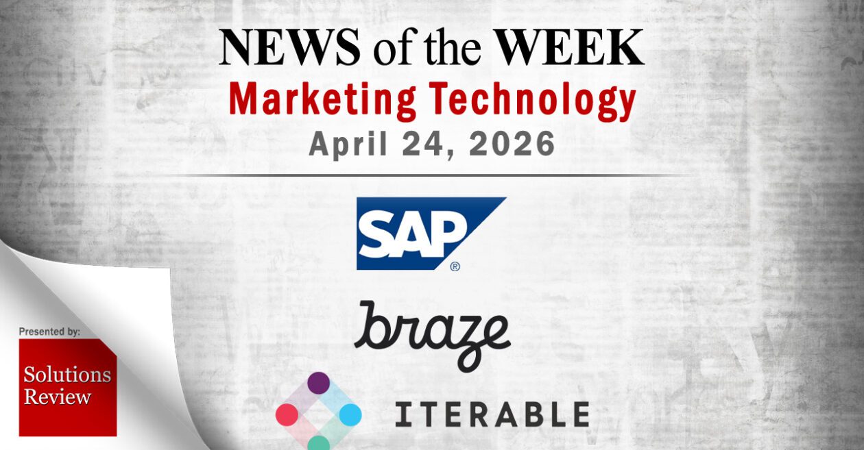 Top MarTech News From the Week of April 24th