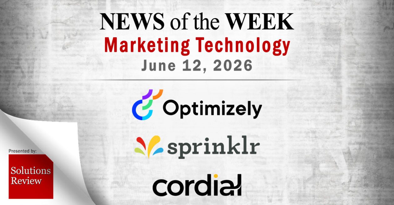 Top MarTech News From the Week of June 12th