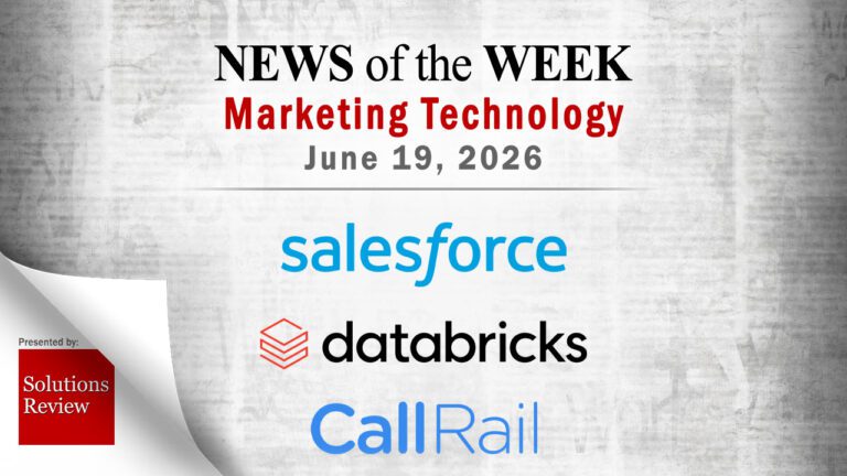 Top MarTech News From the Week of June 19th, 2026