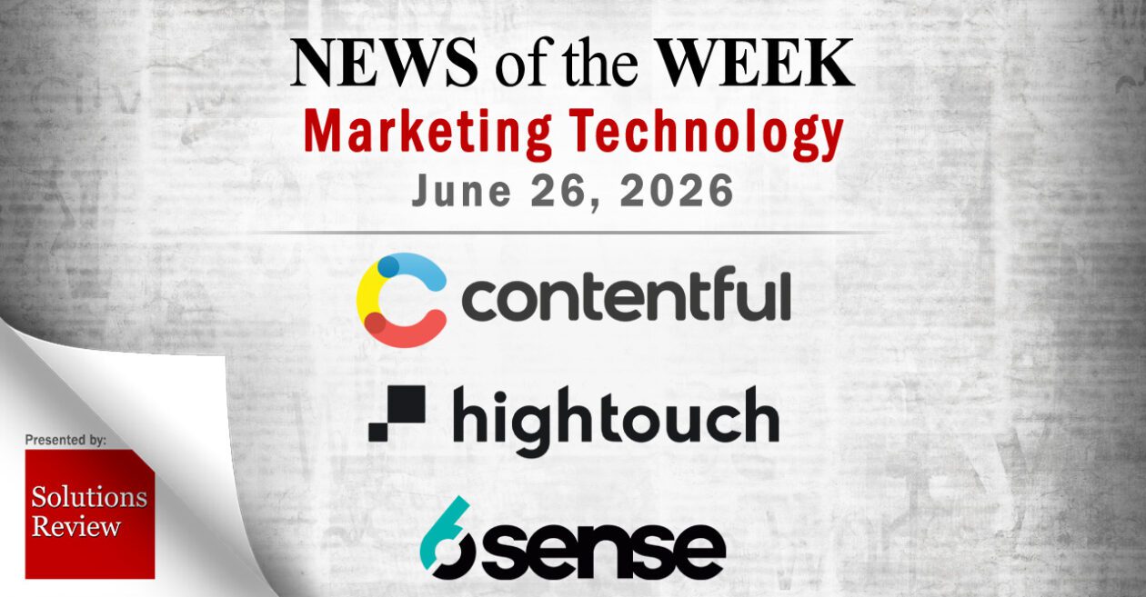 Top MarTech News From the Week of June 26th