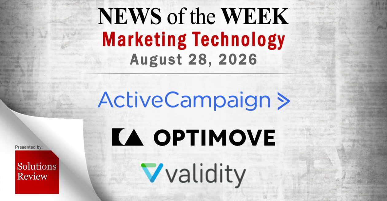 Top MarTech News From the Week of August 28th, 2026