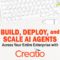 Build, Deploy, and Scale AI Agents Across Your Entire Enterprise with Creatio AI Studio