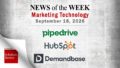 Top MarTech News From the Week of September 18th