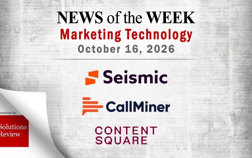 Top MarTech News From the Week of October 16th, 2026