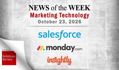 Top MarTech News From the Week of October 23rd