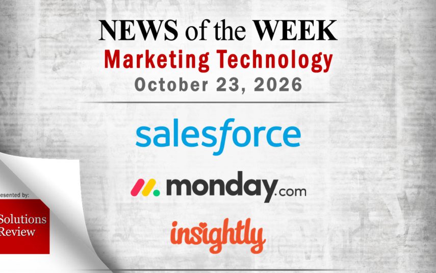 Top MarTech News From the Week of October 23rd