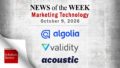 Top MarTech News From the Week of October 9th, 2026