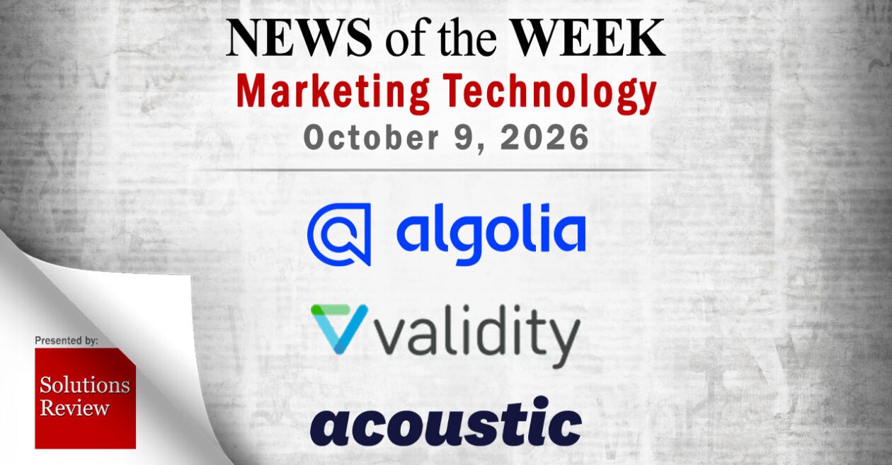 Top MarTech News From the Week of October 9th, 2026