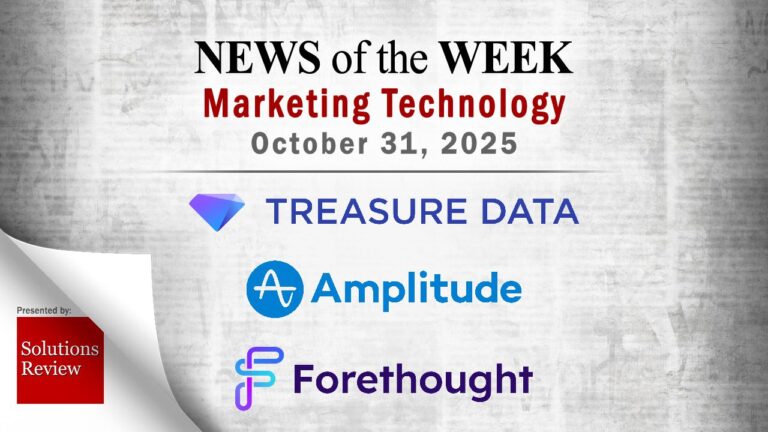 Top MarTech News From the Week of October 31st
