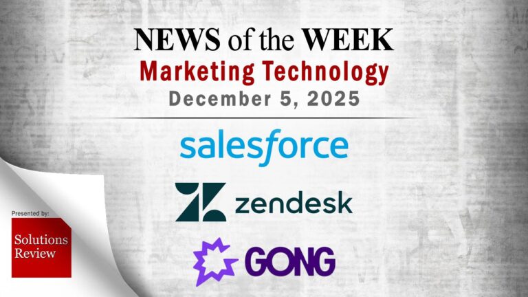 Top MarTech News From the Week of December 5th