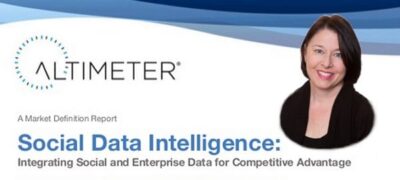 The Challenge of Integrating Social Media and Enterprise Data – A New Altimeter Group Report
