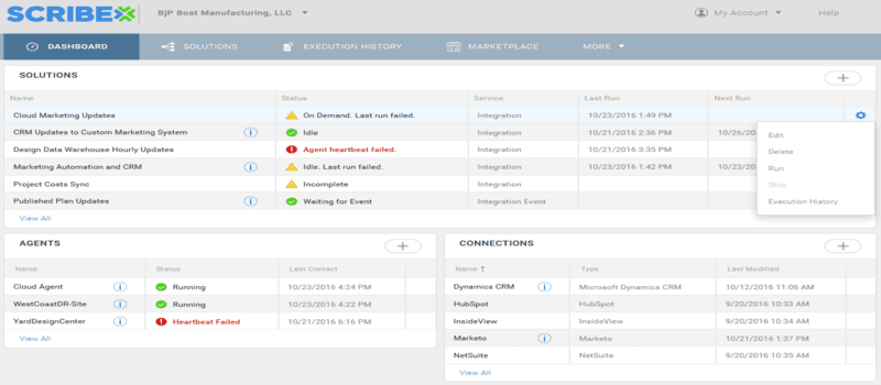 Scribe Updates Flagship iPaaS Tool with Revamped User Experience